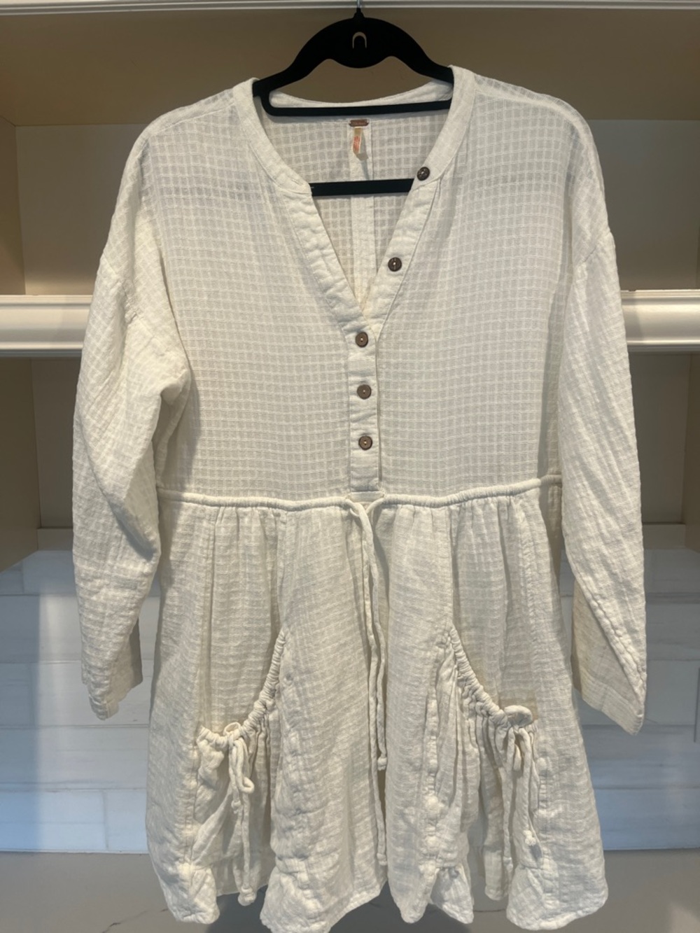 Free People So Serene Mini Dress size Small - Picture 5 of 11